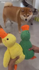 Patinho Interativo Antiestresse QuackPlay : Mais Diversão, Menos Ansiedade para o seu Pet! 🦆💛
