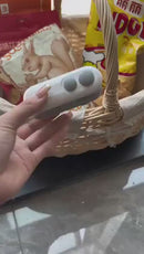 Mini Máquina Seladora Recarregável VedaTudo™ - Conserve Ração, Petiscos ou Qualquer Alimento da Sua Casa 🐾🏠
