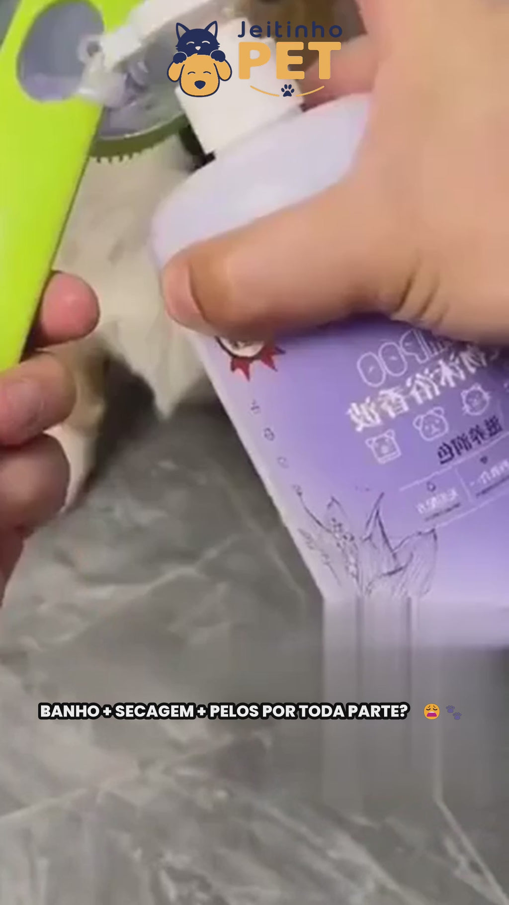 Combo Banho e Secagem - video