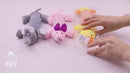 Kit Pelúcia Calmante com Apito CalmPet -  Os Amiguinhos que Seu Pet vai Amar Ter Sempre Por Perto❤️🐾