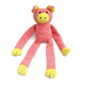 Pelúcia Gigante MaxPlay™ - Pelúcia Gigante com Apito e Costura Reforçada para Cães de Porte Médio 🐵🐷🐸 e Grande