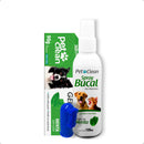 Kit Gel Dental +  Escova Dente Dedeira + Spray Bucal Hálito Pet Clean - O kit Completo para Dentes Limpos, Gengivas Saudáveis e Hálito Fresco 🦷✨