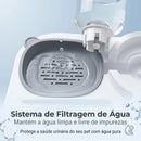 Bebedouro e Comedouro Automático AutoPet 2 em 1™ –  Água e Ração Sempre Disponíveis    🍖💧